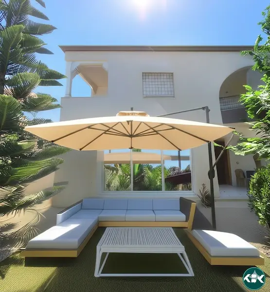 découvrez le projet de ravalement et renovation de façade d'une maison moderne et minimaliste à Bizerte