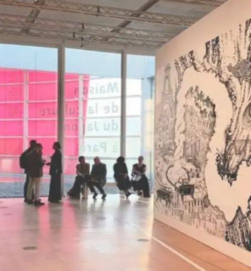Scénographie d'exposition à la maison de la culure du Japon, Paris