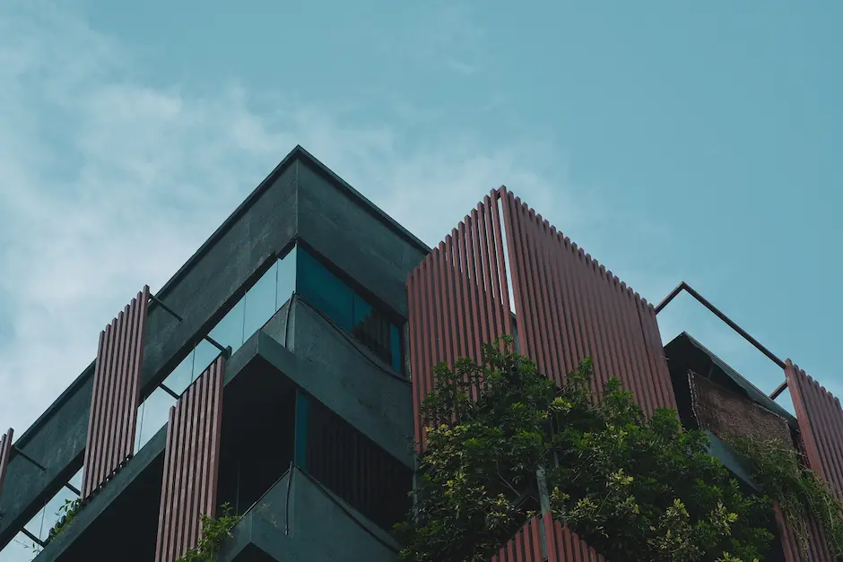 façade durable avec des matériaux bioclimatique protégeant l'environnement